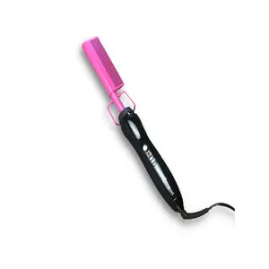 Hair Queen LA Hot Pink Pressing Comb