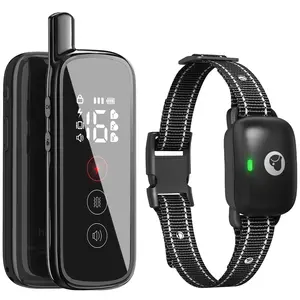 Dog Training Collar with Remote, 2500ft Range, 3 Modes: Buzz, Vibrate, Shock, Ip67 Waterproof, Rechargeable, Suitable for All Breeds