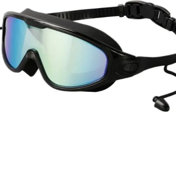 Large Waterproof Anti-fog Goggles, Unisex Adjustable Outdoor Active Sports Eyewear, Water Safety Sports Eyewear with Enhance Visibility Function