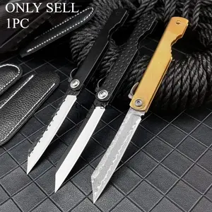 Hot Japanese Higonokami Forging Steel Folding Knife, Outdoor Camping Survival Pocket Knife, Edc Cutting Defense Tool, Portable Multipurpose Knives, Tactical Knives