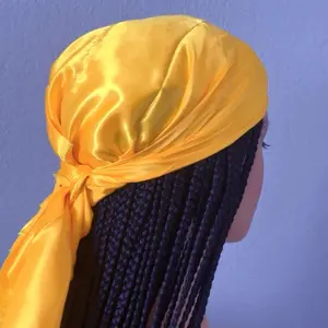 Satin Headscarf  90cm*90cm – Inspired by Haitian Vodou Elegance Mouchwa