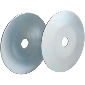 4" Airway Flange Buff Safety Kit for Angle Grinder with 5/8" Arbor Hole - 1 Set
