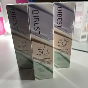 2PCS 3-in-1 SPF 50+ PA+++ Color Correcting Face Primer – Sunscreen Makeup Base, Tone-Up Cream, Oil Control, Hydrating & Pore Blurring Primer for Flawless-Looking Skin #SummerVibes