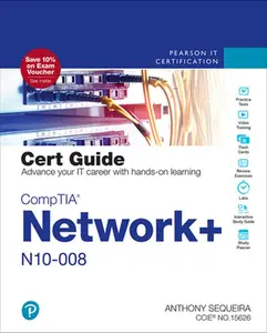 USED-Comptia Network+ N10-008 Cert Guide by Sequeira, Anthony (Paperback)