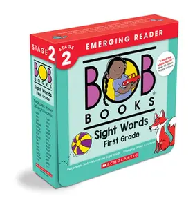 Bob Books - Sight Words First Grade Box Set Phonics, Ages 4 and Up, First Grade, Flashcards (Stage 2: Emerging Reader) -- Lynn Maslen Kertell, Mixed Media Product