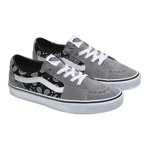 Sk8 Low Paisley Grey/True White