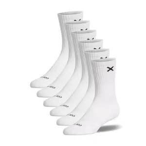Basix Crew Socks – 6-Pack