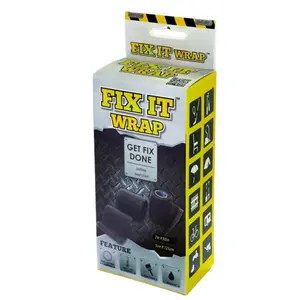 Fix It Wrap 2 PACK Strong Fiber Weld Fix Repair Tape and Heat Exhaust Wrap | 2 INCH X 60 in| 2-PACK