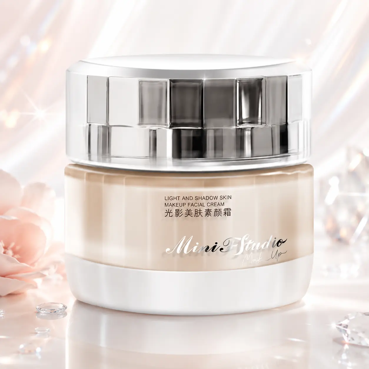 MIN FSTUDIO Glow Skin Tint, Hydrating Light Coverage Tinted Moisturizer For Natural Dewy No-Makeup Look All Skin Types