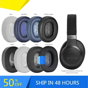 Replacement Ear Pads For JBL Live 650BTNC Live 660NC E65BTNC Duet NC Headphone Accessories Headset Ear Cushion Repair Parts Animal Sponge