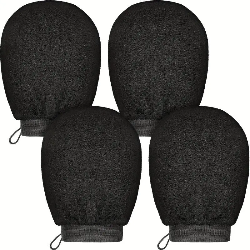Exfoliating gloves/mites - remove brown color. Body exfoliation during bathing, showering, and hydrotherapy, exfoliating gloves, Personal gifts, summer