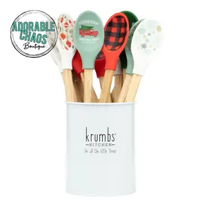 Krumbs Kitchen Holiday Mixing Spoon