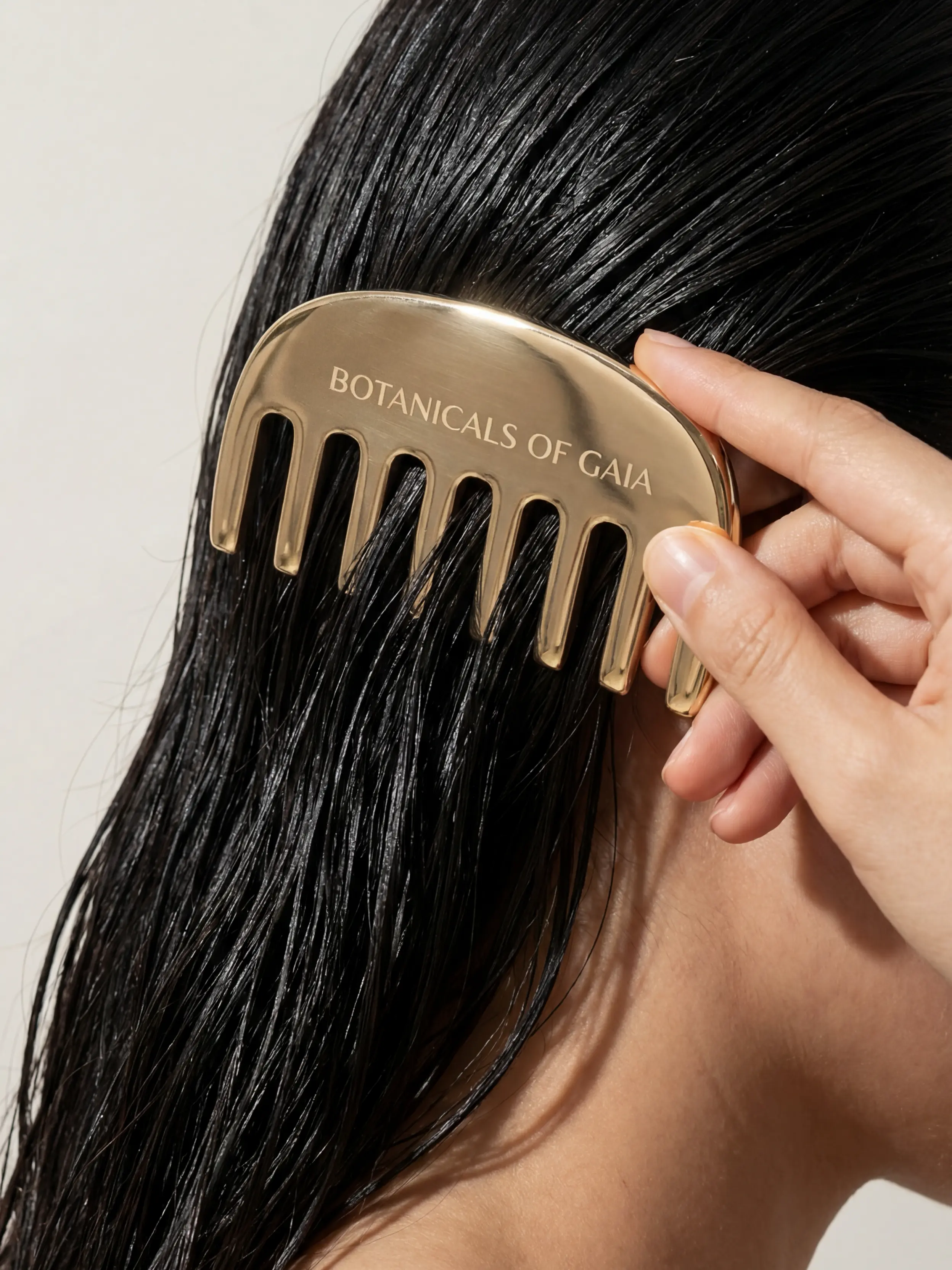 Kansa Comb | Ayurvedic Scalp Massage Tool for Hair Wellness & Self-Care Rituals