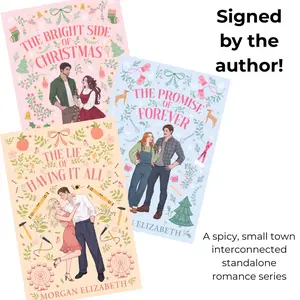 Holly Ridge series - Three small town grumpy sunshine Signed Paperback romance novels - a grumpy sunshine small town single dad romance novel romance book set with goodies
