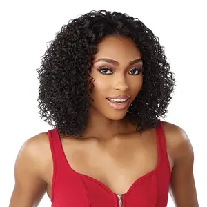 Sensationnel V-Part Wig Curls Kinks N Co Glueless V-Unit 4