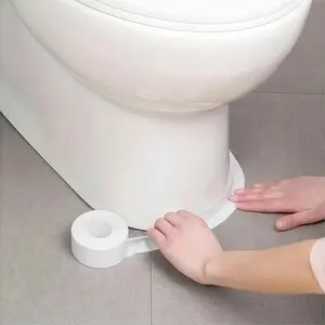 10.5FT Waterproof Caulk Tape Peel and Stick Self Adhesive Seal Strip for Bathtub Sink Toilet Kitchen Countertop White