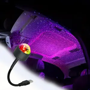 Car Atmosphere Starry USB Light, Create a Magical Night Sky, Perfect Car Accessory Led Ambient Light for Parties, Bars, Ktv, Bedrooms, Festivals