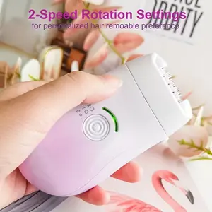 3-In-1 Cordless Hair Removal Device for Women, Rechargeable Hair Remover Epilator with Electric Tweezers, Leg & Arm Use, Hair Removal Tool, USB Charging, Personalized Hair Removal Preferences