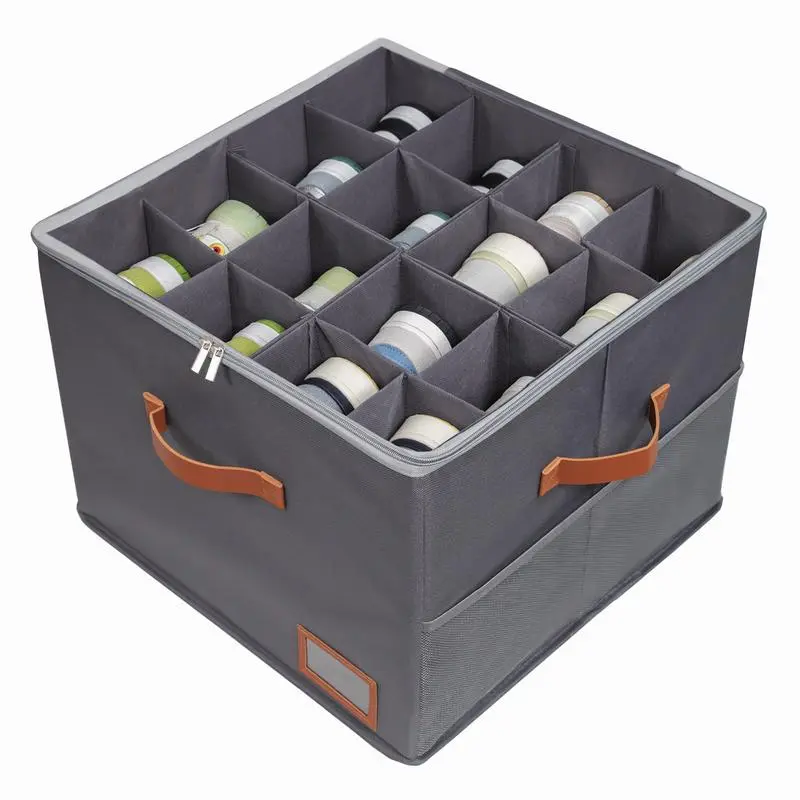 Shoe Storage Box Organizer for Closet, Foldable Oxford Fabric Shoe Storage Box with Lid, Stackable Space Saver Shoes Containers Bin with Clear Lids, Dustproof Organizer for Shoes Clothes Accessories, Durable Rectangular Home Organization Solution