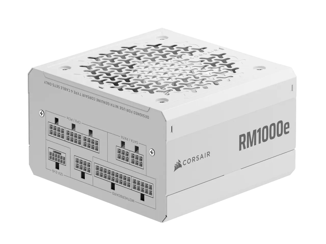 CORSAIR RM1000e Fully Modular Low-Noise ATX Power Supply - ATX 3.1 & PCIe 5.1 Compliant - 105°C-Rated Capacitors - Cybenetics Gold Efficiency CORSAIR RM1000e Fully Modular Low-Noise ATX Power Supply - ATX 3.1 & PCIe 5.1 Compliant - 105°C-Rated Capacitors - Cybenetics Gold Efficiency