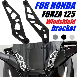 Motorcycle Windshield Support for Honda Forza350/forza125/nss350 2021-, Adjustable Windscreen Bracket, Durable & Easy Installation