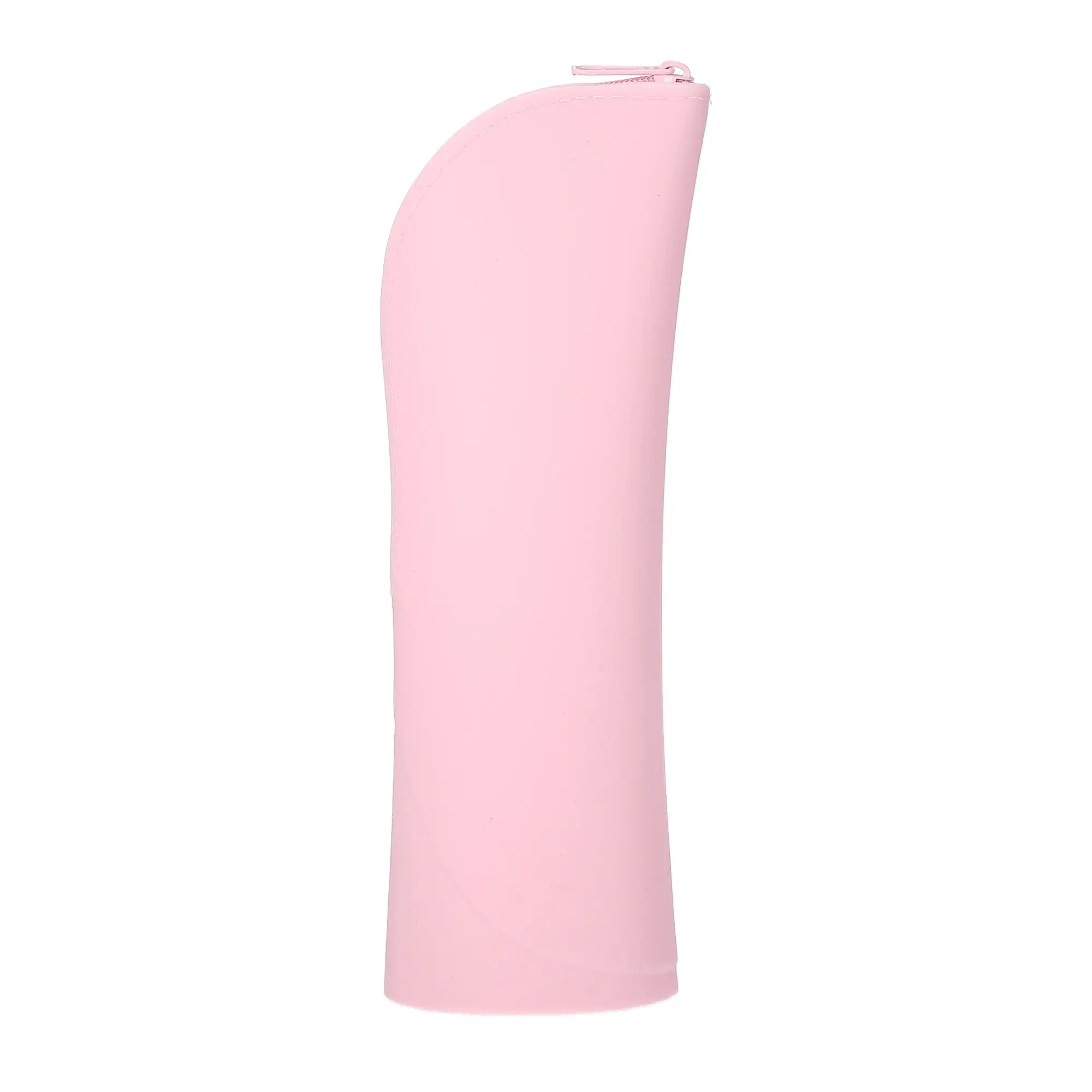 CHEIBEAR Silicone Makeup Brush Bag, Stand Up Travel Makeup Brush Holder, Silicon Makeup Brush Pouch Cosmetic Bag, Portable Travel Makeup Brushes Case