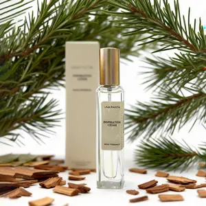 Perfume for Women and Men, Eau de Parfum (15ml) - Woody Floral Scent, Long-Lasting Fragrance, with Rose, Cedarwood & Musk, Great Gift Choice, Floral Woody Aroma