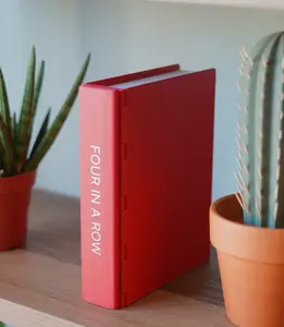 PlayBook'd: The Four in a Row Game That Hides on Your Bookshelf | 3D Printed