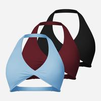 Mist Blue + Cherry Red + Advanced Black