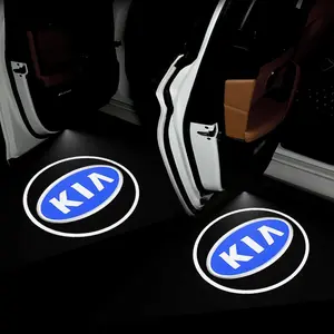 1/2/4Pcs Car Door Welcome Courtesy Shadow Projector Lamp LED HD Logo Light Cars Accessories For KIA Rio Ceed K2 K3 K5 RIO 3 4 Sportage Cerato Soul Sorento Picanto Optima