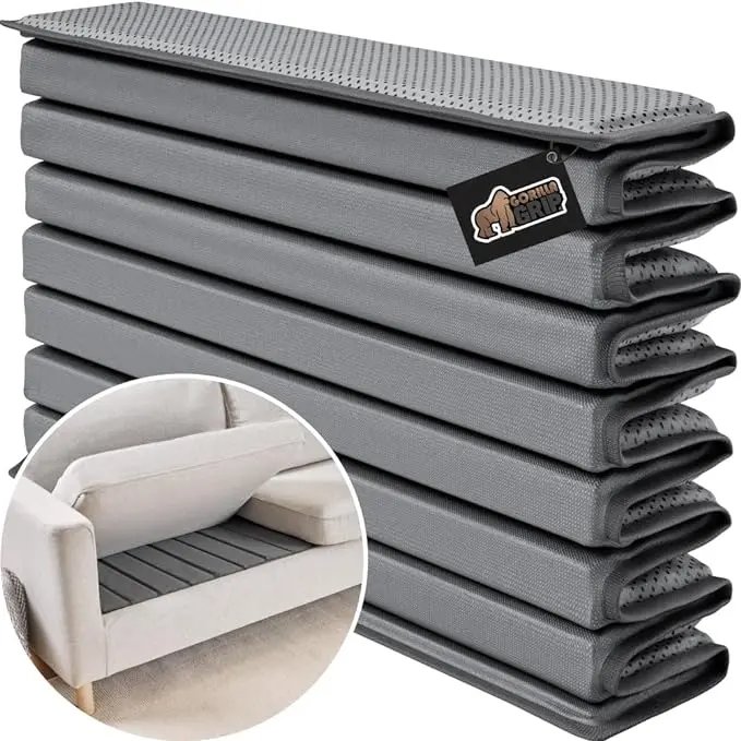 Heavy Duty Couch Cushion Support Board to Fix Sagging Sofas, 21.5"x70" Sofa, Thick Plywood Boards Add Strong Seat Supports, Stays in Place, Replacement Stuffing Under Couches, Gray