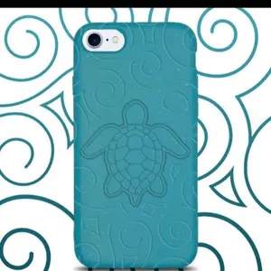 Ocean Turtle Biodegradable Phone Case - Ocean Blue