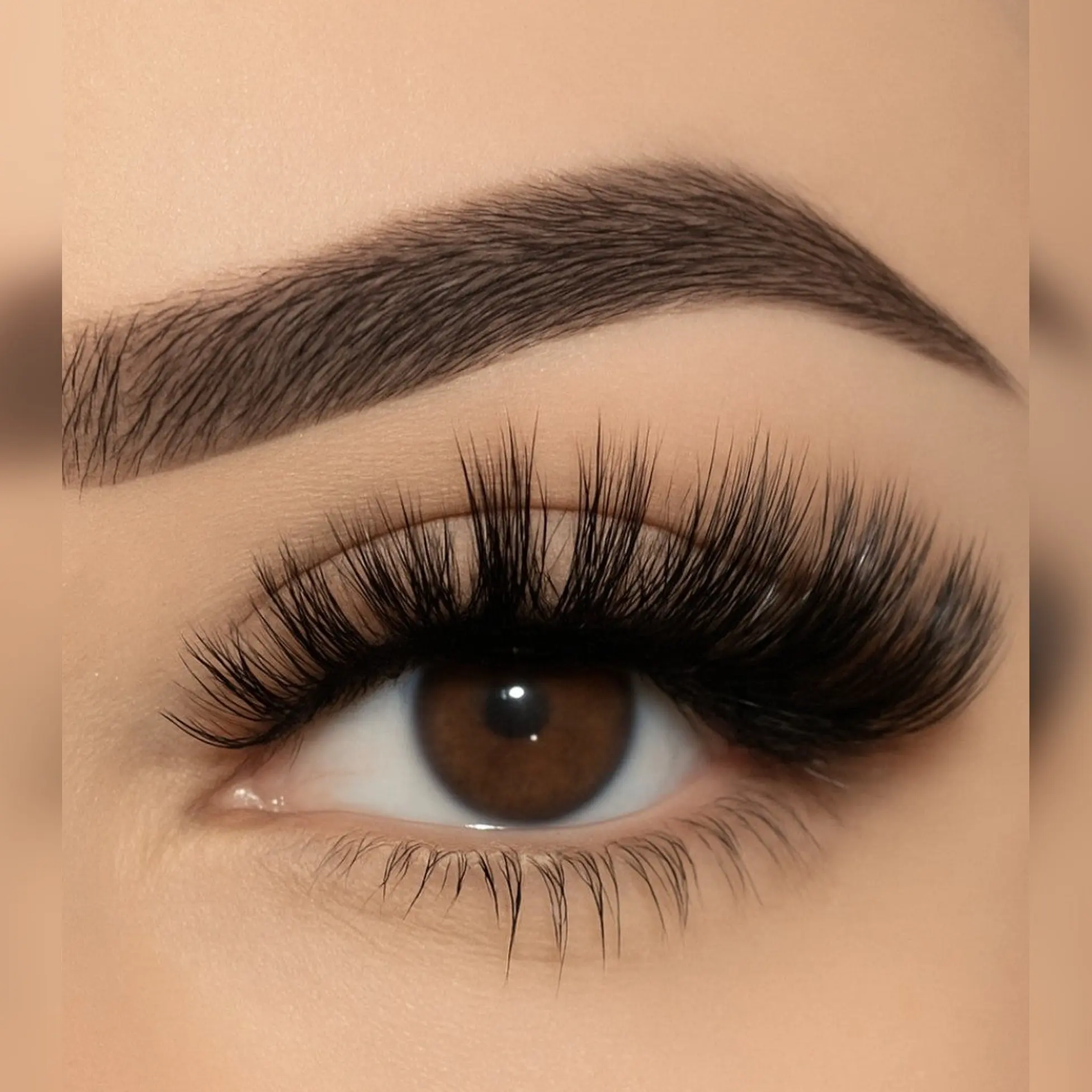 Dreamy Ultra-Fluffy Soft Glam Faux Eyelashes – Lightweight Reusable Full Strip Lashes