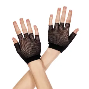 Fishnet wrist length warmer, 401
