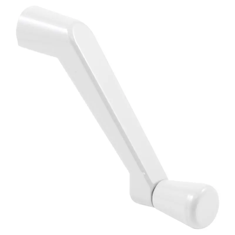 Prime-Line 5065300 White Metal Single-Arm Casement Crank Handle, 3.5 inches, Easy to Install, Sleek Finish, Effortless Ventilation, Seamless Window Experience for Universal Use