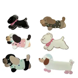 Brand New Cute Puppy Clip - A set of 6 Pcs trendy
