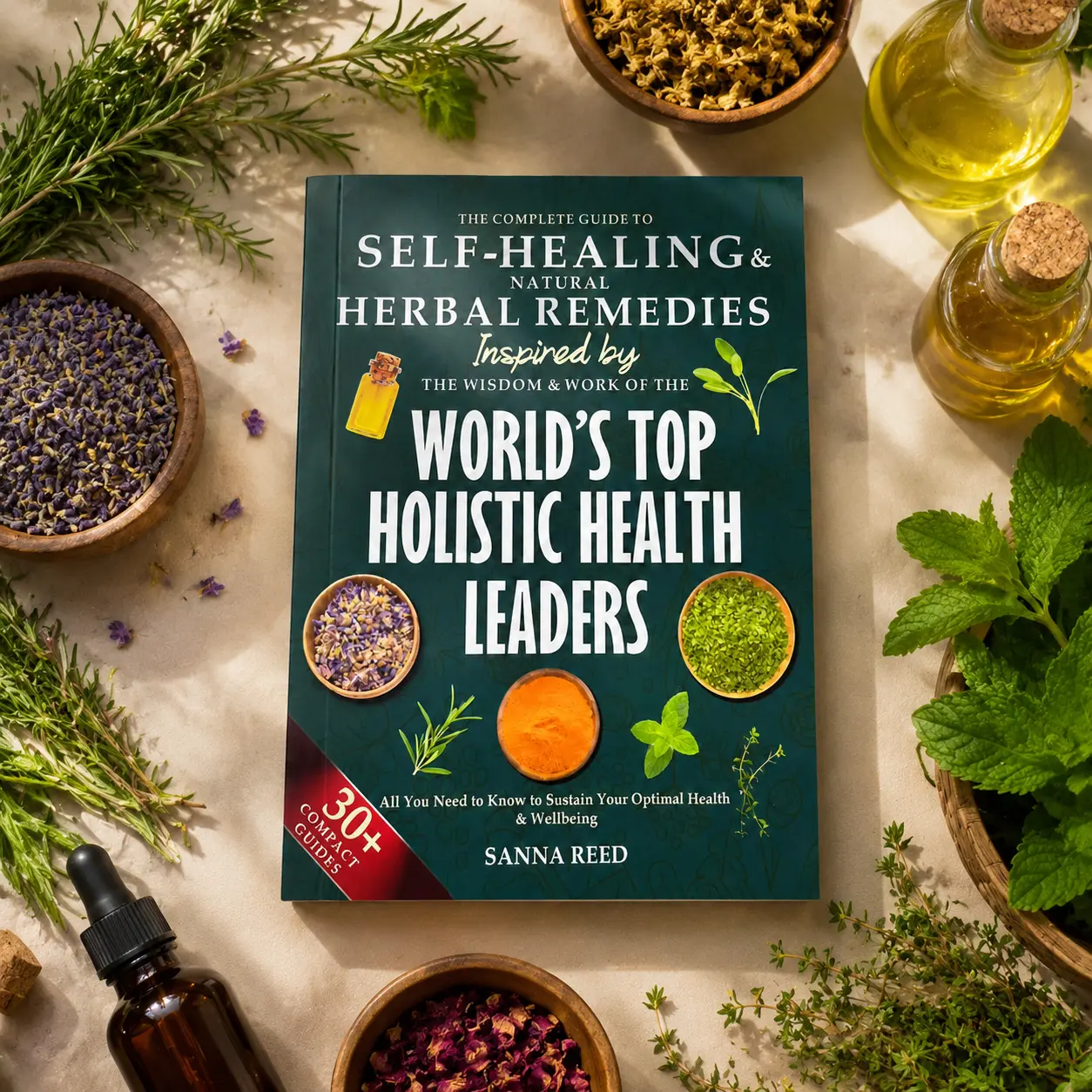 The Complete Guide to Self-Healing & Natural Herbal Remedies Book - Inspired by the Wisdom & Work of the World’s Top Holistic Health Leaders: All You Need to Know to Sustain Your Optimal Health & Wellbeing