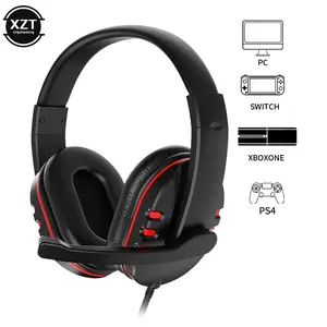 Wired gaming Headphones Gamer Headset with Microphone