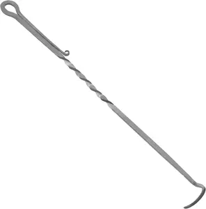 Stainless Steel BBQ Flipper Turner, Heat Resistant Meat Turner for Cooking and Grilling
