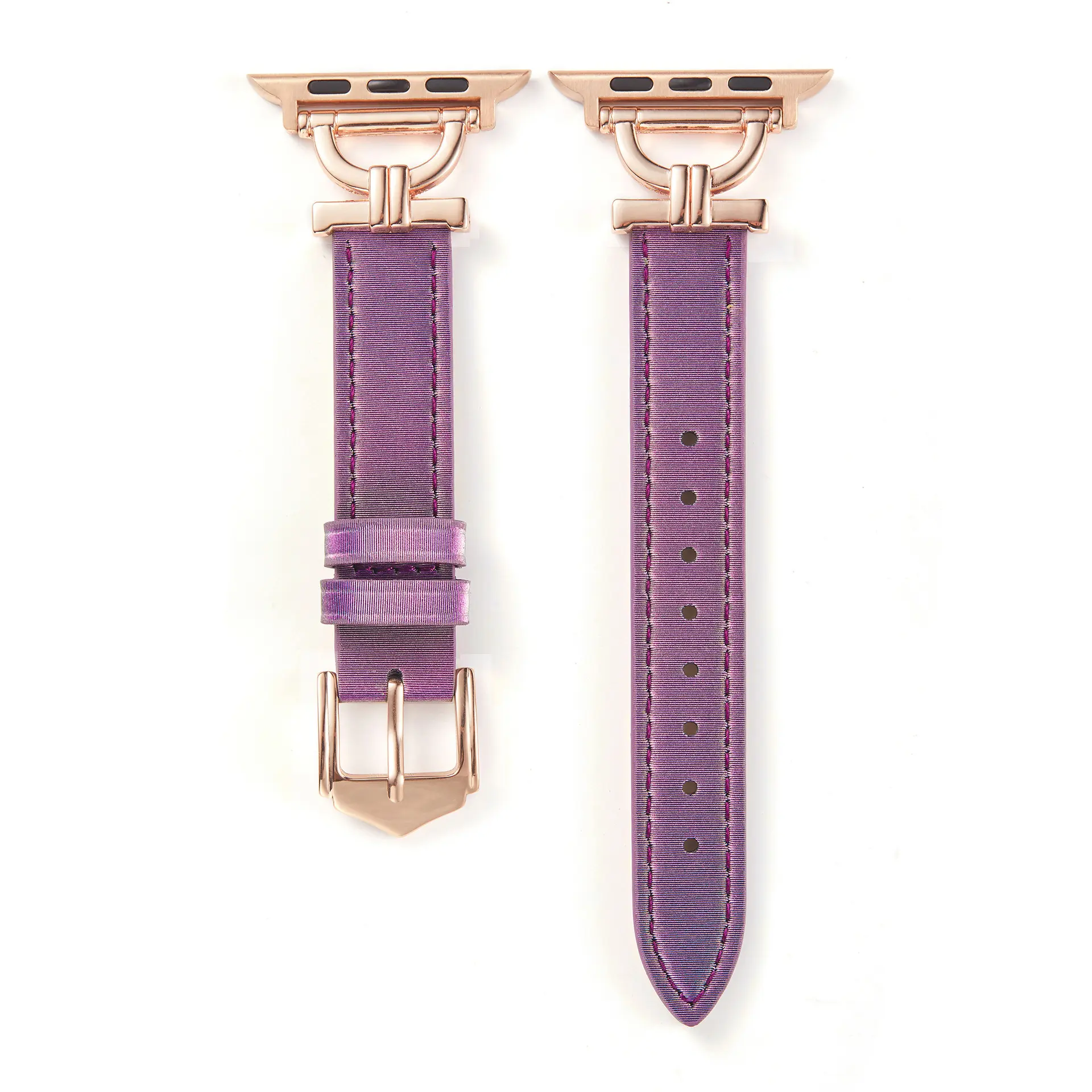 Pearlescent Purple-Rose Gold