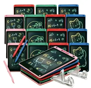8.5-in Reusable LCD Writing Tablet for Kids, Mess-Free Drawing Pad with Eye-Friendly Vibrant Electronic Screen, Ideal for School & Home Use