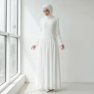 Crystal Waist Chain Dress with Ruffle Cuffs(MS306)