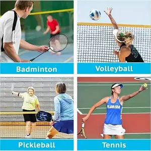 Portable Indoor and Outdoor Volleyball Net,Volleyball,And Badminton, Suitable for Backyard,Indoor/Outdoor Use! (Excluding Stand) NONE