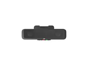 Cyber Acoustics Compact USB Speaker Bar with Integrated Monitor Mount (CA-2890)