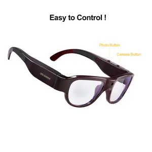 OhO Sunshine Touch Smart Glasses with Full HD 1080 Camera 16:9  Video Recording and Photo Taking for Outdoor & Indoor Handfree Capturing
