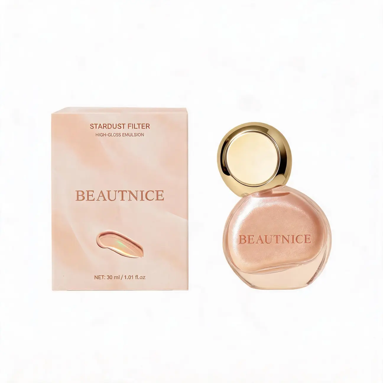 Illuminating Highlighter Liquid Makeup for Women Face Glow Booster Lightweight Serum Texture Natural Radiance Finish Buildable Shimmer Cosmetic