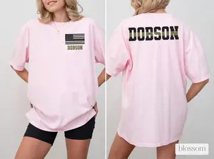 Custom Army Wife Comfort Colors Shirt, Personalized Army Solider Family Shirt, Customized Proud Military Family Shirt with Thin Green Line