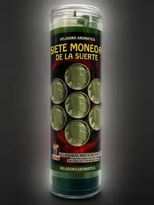Siete Monedas Scented Candle, Home Decor Accent for Living Room Bedroom
