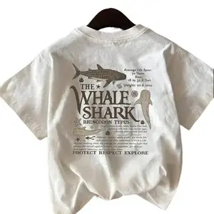Whale Shark Graphic T-Shirt – Bold "Whale Shark" Design with Ocean Facts and Protect Nature Message , Perfect for Ocean Lovers , Unisex Top Cotton Eco-Friendly Tee for Summer , Marine Life Awareness Gift