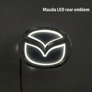 5D LED Mazda Emblem Light – Glow Rear Badge for Mazda 3, 6, CX-7, Mazda 2, 8| IP67 Waterproof, Plug & Play, Night Visibility Upgrade